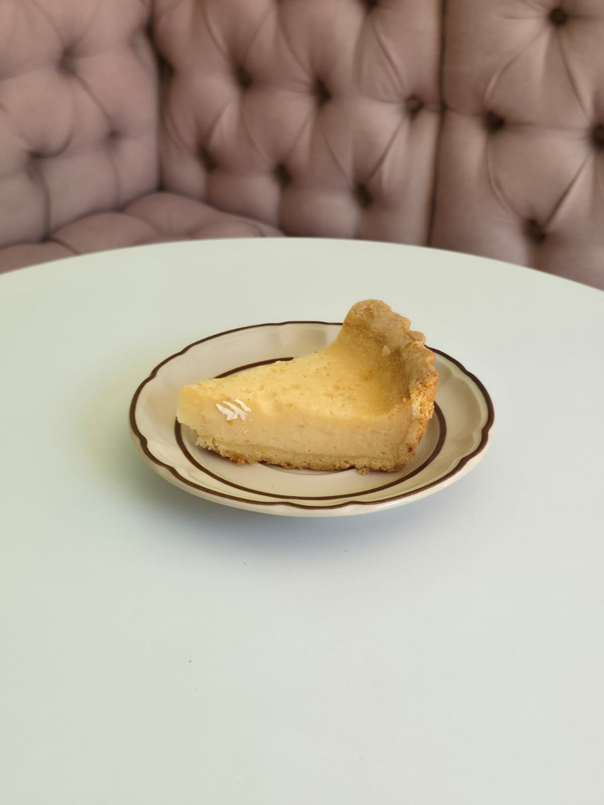 Rebanada de pay de queso