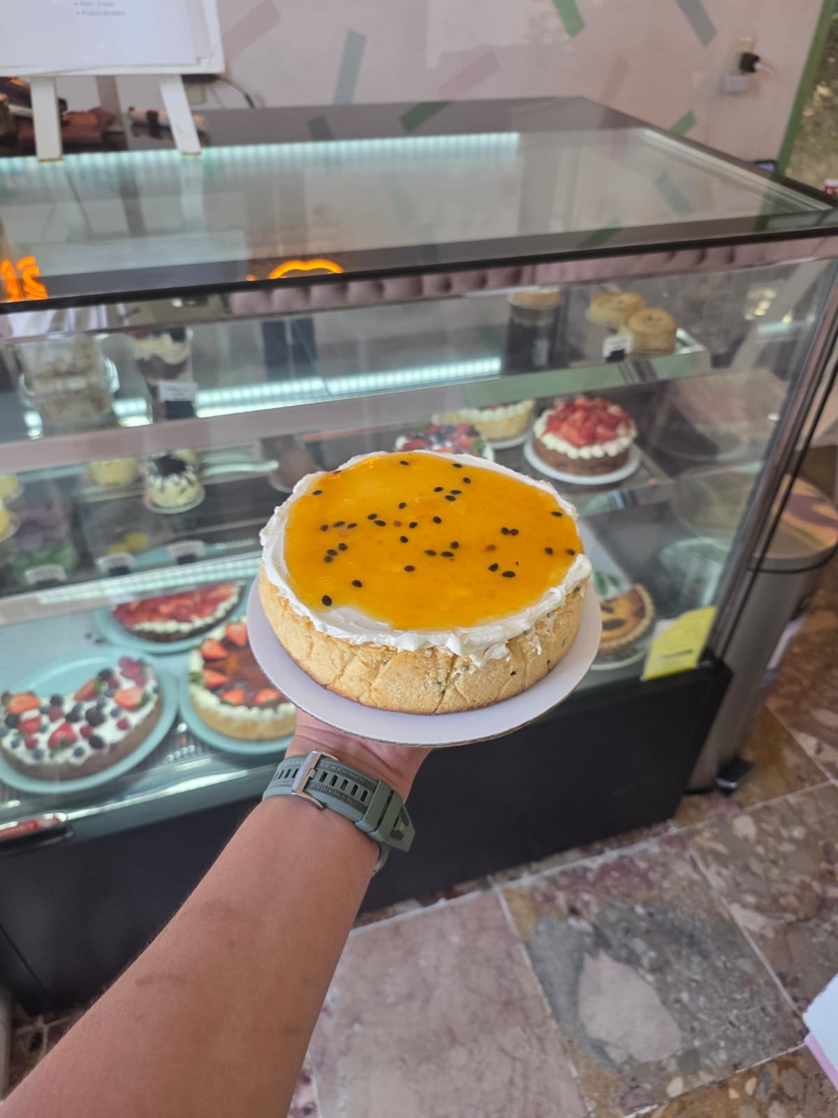 Cheesecake Chico de maracuya
